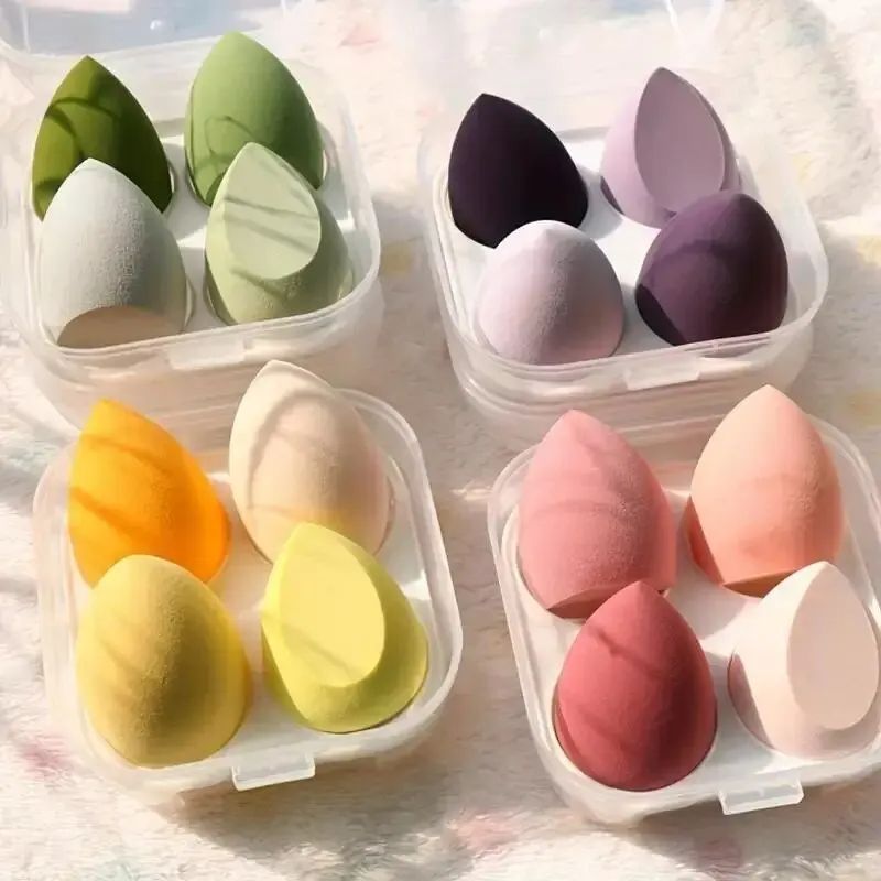 Color Mixing Beauty Egg Makeup Sponge Set Foundation Blender Sponges Facial Makeup Tools For Profes 5