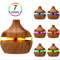 Ultrasonic Wood Grain Humidifier Electric Aroma Air Diffuser Essential Oil Cool Mist Maker For Home 0