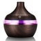 Ultrasonic Wood Grain Humidifier Electric Aroma Air Diffuser Essential Oil Cool Mist Maker For Home 6