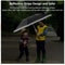 Men Women Fully Automatic Reverse Folding Umbrella Windproof With Reflective Stripe UV Protectio 4
