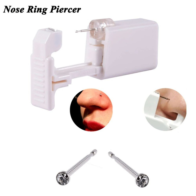 Disposable Safe Sterile Piercing Unit New Generation Nose Piercing Gun For Gem Studs Professional 6