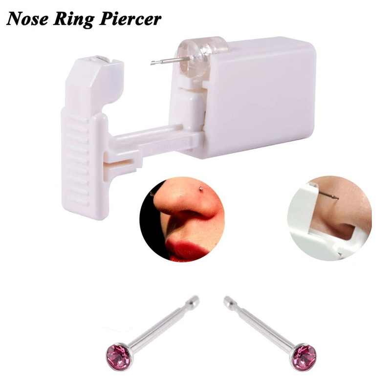 Disposable Safe Sterile Piercing Unit New Generation Nose Piercing Gun For Gem Studs Professional 7