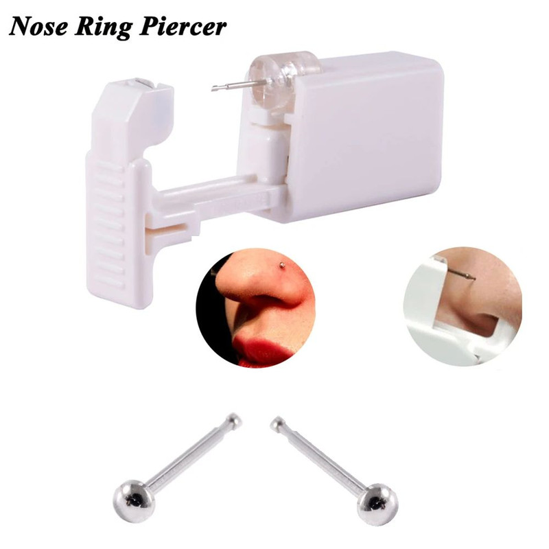 Disposable Safe Sterile Piercing Unit New Generation Nose Piercing Gun For Gem Studs Professional 8