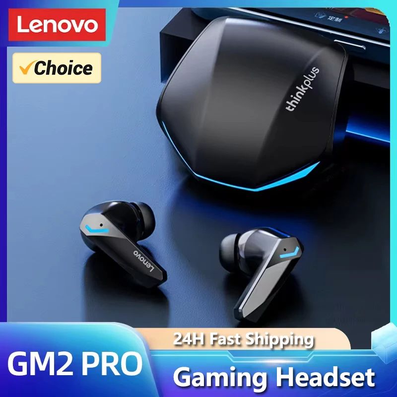 Lenovo GM2 Pro Wireless Earbuds  Bluetooth Gaming Headset With Low Latency HD Call Dual Mode Mic Fo 0