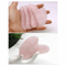 Rose Quartz Gua Sha Jade Body Guasha Board Natural Stone Facial Massage Tool For Wrinkles Puffiness 1