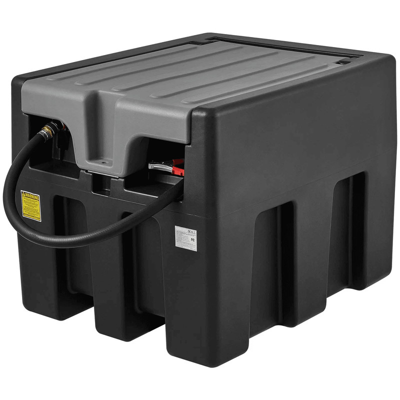 Portable Diesel Tank Oil Fuel Tank With Electric Transfer Pump Mobile Fuel Storage For Trucks Farms 0