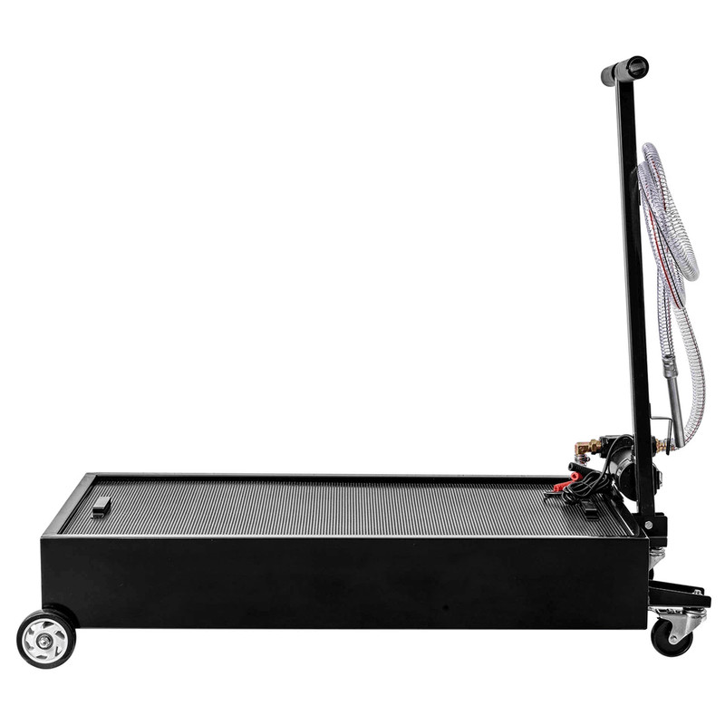 Low Profile Oil Drain Pan With Electric Pump Mobile Oil Collection System For Quick Clean Fluid Cha 8