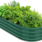 Galvanized Raised Garden Bed Outdoor Planter Boxes For Vegetables Durable Metal Planters By Utopia 4