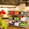Stackable Can Rack Organizer For Pantry Holds Cans Utopia Kitchen Durable Can Organizer Storage Rac 1