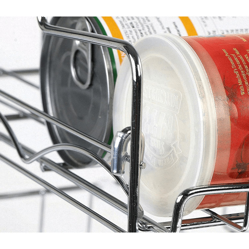 Stackable Can Rack Organizer For Pantry Holds Cans Utopia Kitchen Durable Can Organizer Storage Rac 2