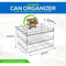 Stackable Can Rack Organizer For Pantry Holds Cans Utopia Kitchen Durable Can Organizer Storage Rac