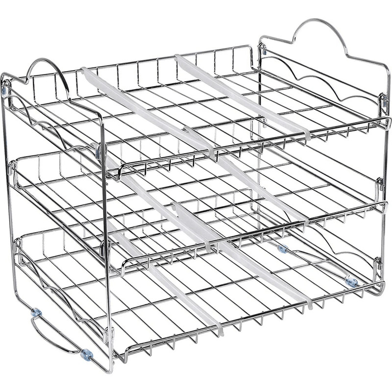Stackable Can Rack Organizer For Pantry Holds Cans Utopia Kitchen Durable Can Organizer Storage Rac 5