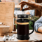 Premium Kitchen French Coffee Press Espresso Tea Maker With Triple Filters Durable Stainless Steel 2