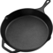 PreSeasoned Cast Iron Skillet By Utopia Kitchen HeavyDuty Multipurpose Frying Pan For Cooking Bakin 0