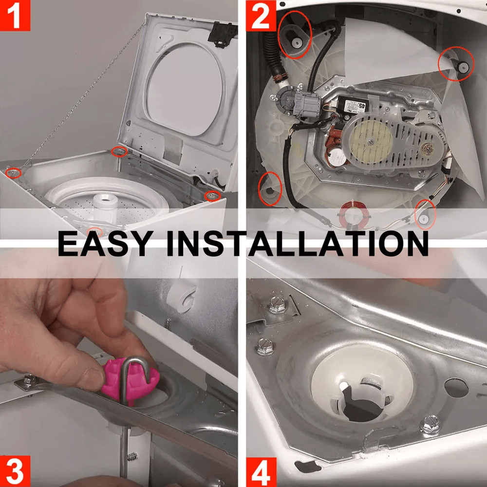 Samsung Washer Suspension Rods Assembly Heavy Duty Upgrade Eliminate Vibration Noise Unbalanced Lo 5