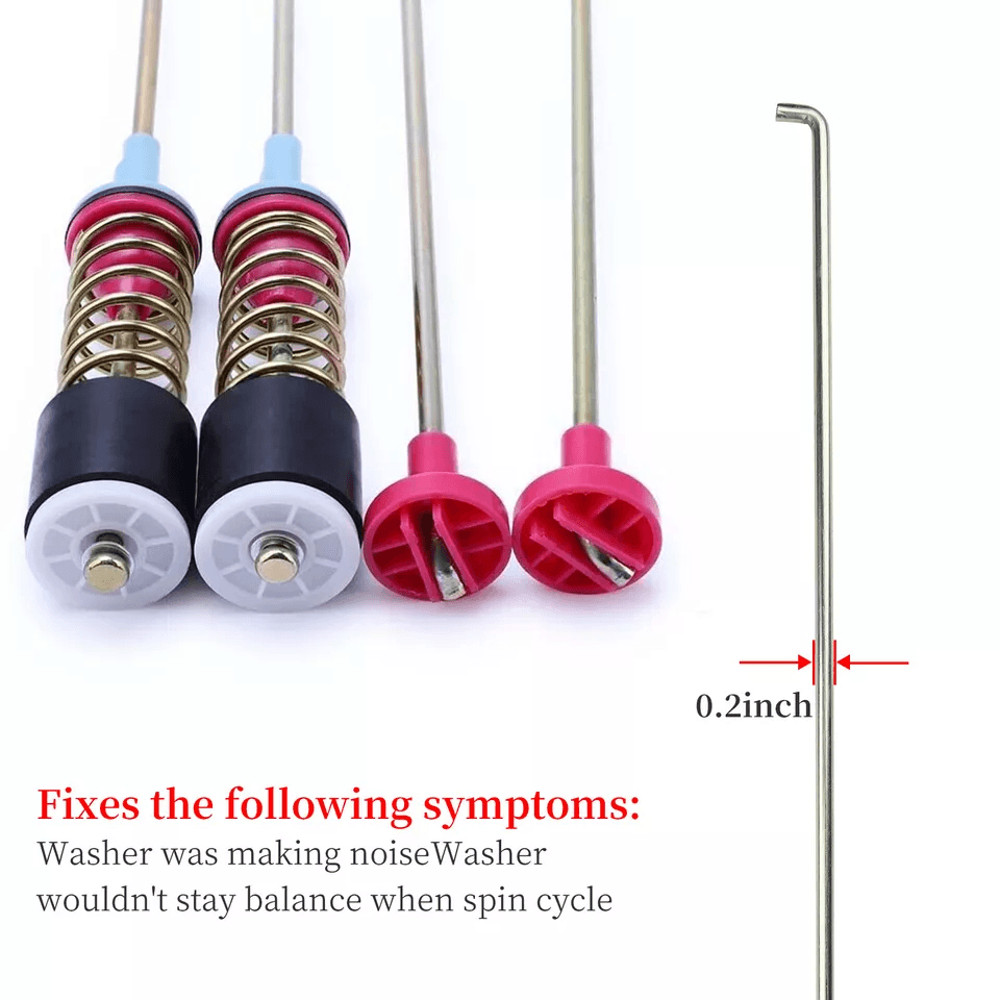 Samsung Washer Suspension Rods Assembly Heavy Duty Upgrade Eliminate Vibration Noise Unbalanced Lo 4