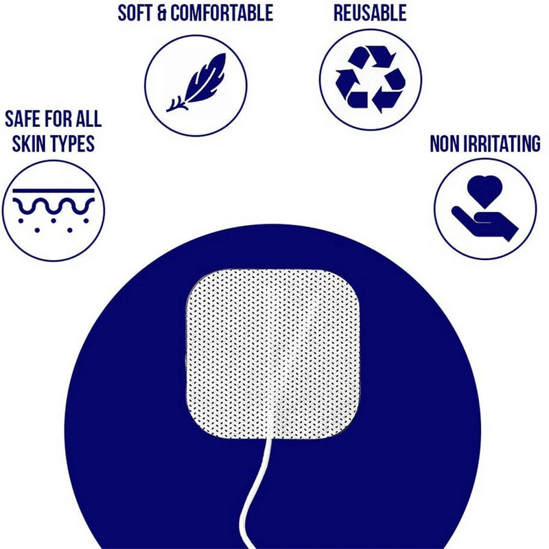 Bulk TENS Electrode Pads EMS Replacement Unit Muscle Stimulator Pads For Nerve Pain Muscle Recover 11