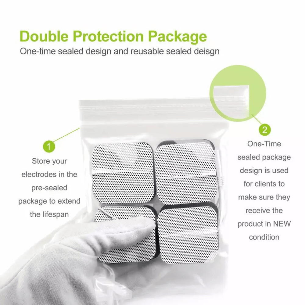 Bulk TENS Electrode Pads EMS Replacement Unit Muscle Stimulator Pads For Nerve Pain Muscle Recover 6