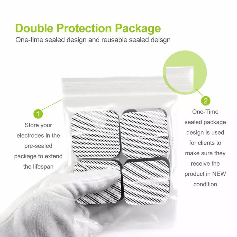 Bulk TENS Electrode Pads EMS Replacement Unit Muscle Stimulator Pads For Nerve Pain Muscle Recover 6