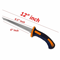 HeavyDuty Utility Wallboard Drywall Jab Saw Rubber Grip Hand Saw For Sheetrock Wood And Panel Cutti 1