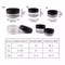 Empty Cosmetic Sample Jars For Lip Balm Makeup Creams Travel Storage DIY Skincare Containers 5