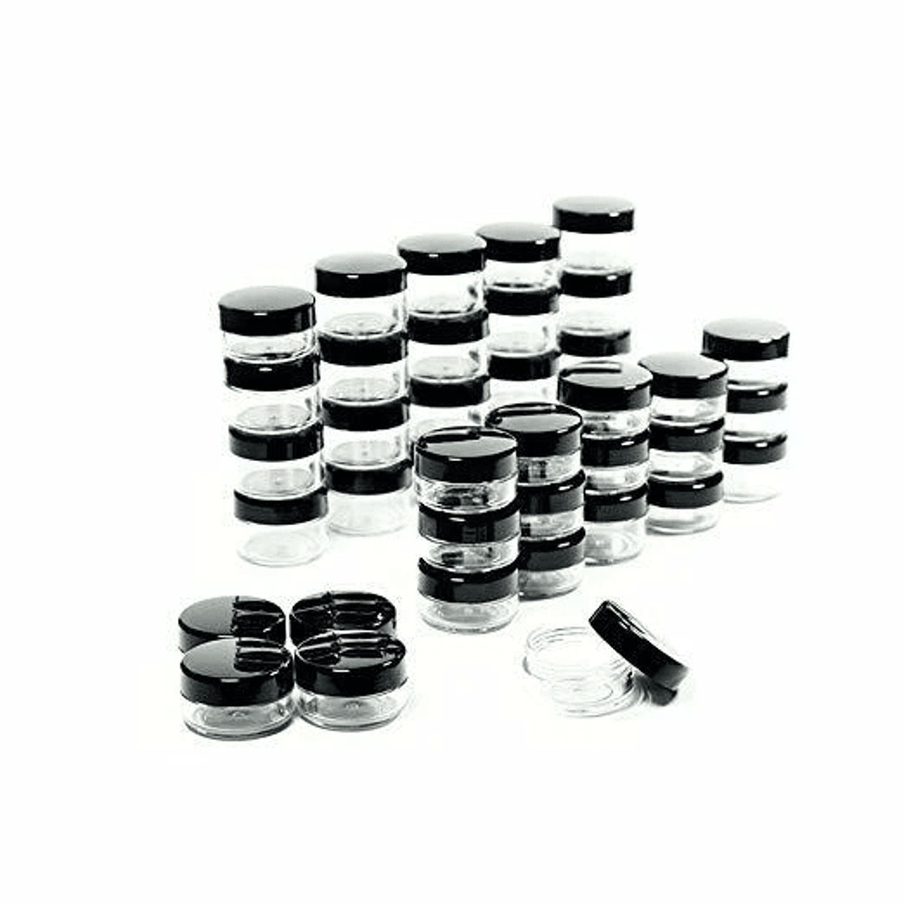 Empty Cosmetic Sample Jars For Lip Balm Makeup Creams Travel Storage DIY Skincare Containers 0