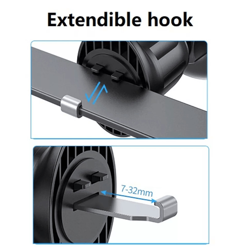 Universal Car Air Vent Phone Holder Stand Mount For IPhone Samsung Android Adjustable Truck Mobile 6