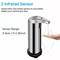 Stainless Auto Handsfree Sensor Touchless Soap Dispenser For Kitchen Bathroom Automatic Liquid Soa 4