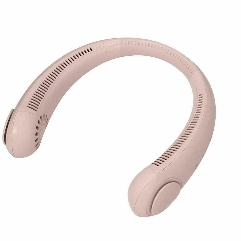 USB Portable Hanging Neck Fan Cooling Air Cooler Mini Electric Air Conditioner For Personal Wearabl 5