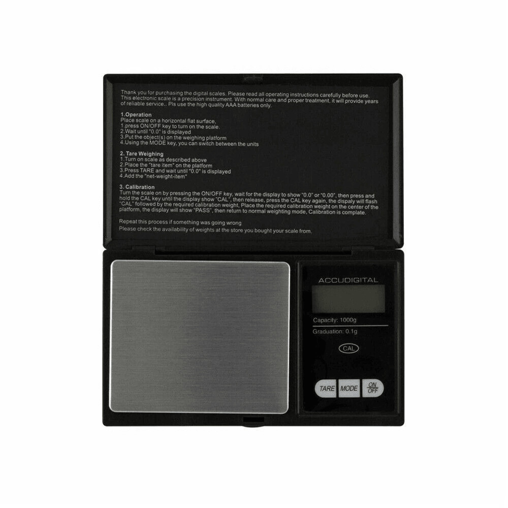 High Precision Digital Scale Jewelry Gram Silver Gold Coin Pocket Size Herb Grain Weight Balance 3
