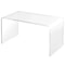 32 Long Acrylic End Side Table Modern Waterfall Living Room Table For Indoor Outdoor Use 5