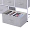 40 Storage Cube Dresser Unit With 5 Fabric Drawer Bins Sleek Shelf Organizer For Home Office 7