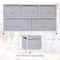 40 Storage Cube Dresser Unit With 5 Fabric Drawer Bins Sleek Shelf Organizer For Home Office 8
