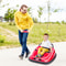 Aosom 12V Kids Bumper Car 360 Spinning RideOn Toy With Parent Remote Control Safety Belt 3