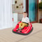 Aosom 12V Kids Bumper Car 360 Spinning RideOn Toy With Parent Remote Control Safety Belt 7