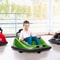 Aosom 12V Kids Bumper Car 360 Spinning RideOn Toy With Parent Remote Control Safety Belt 8