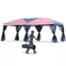 Pop Up Party Tent Gazebom Wedding Canopy With 6 Sidewalls American Flag 2