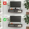 Dark Grey Floating TV Stand Entertainment Center Unit Wall Mount Media Console With Storage For 50 5