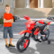 Electric Kid Ride On Dirt Bike Motorcycle Toy With Training Wheels Battery Powered 0