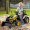 Aosom Kids Digger Ride On Excavator 6V BatteryPowered Tractor With Music Headlight For Ages 35 0
