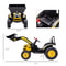 Aosom Kids Digger Ride On Excavator 6V BatteryPowered Tractor With Music Headlight For Ages 35 9