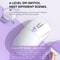 Wireless RGB Gaming Mouse 6 Button 4800DPI TriMode Bluetooth 5324GUSB For PC Laptop Tablet 3