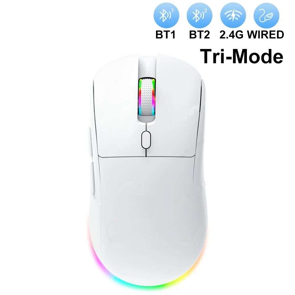 Wireless RGB Gaming Mouse  6 Button 4800DPI TriMode Bluetooth 5324GUSB For PC Laptop Tablet 7