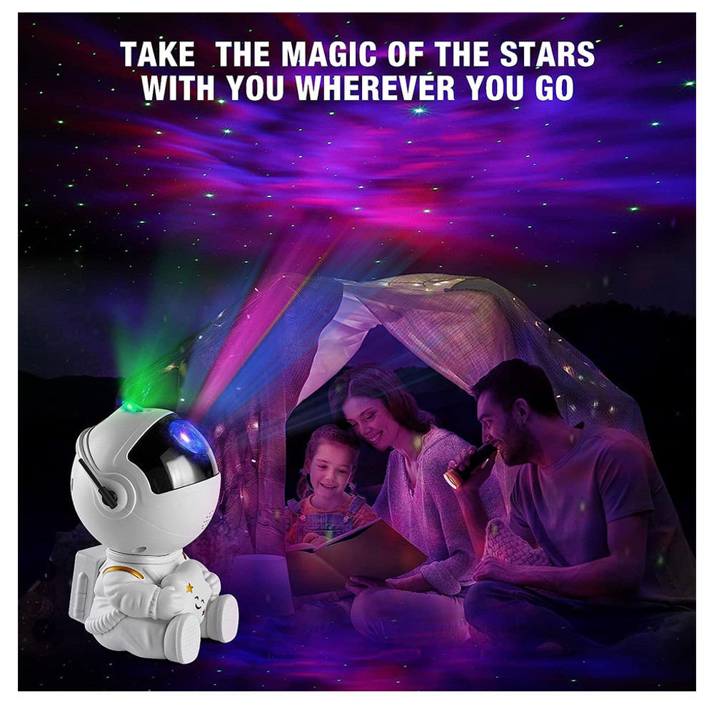 Star Astronaut Projector Light – Galaxy Starry Sky Lamp for Bedroom Decoration, Kids & Adults Gift