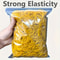 High Elastic Yellow Rubber Band 38mm Diameter Durable Natural Rubber For Home Office DIY 0