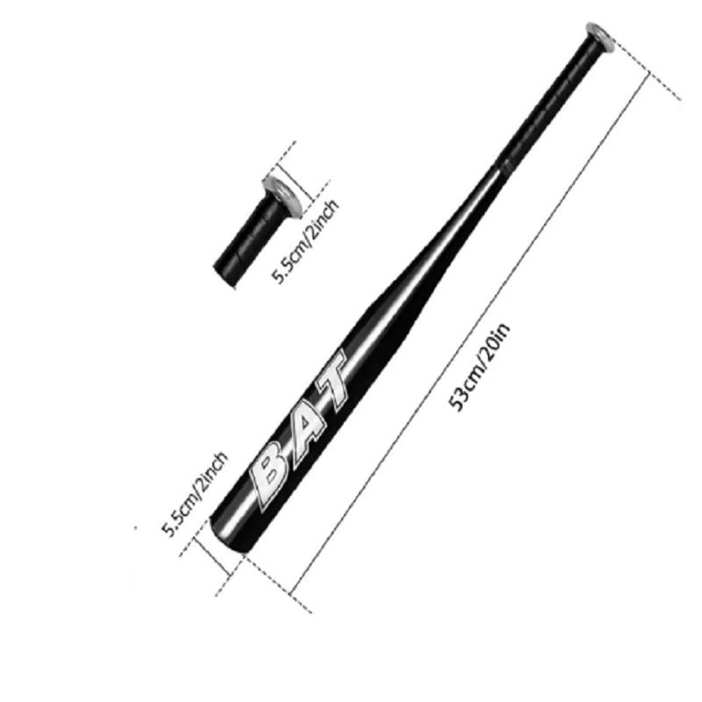 Aluminum Alloy Thickened Baseball Bat With Softball Gloves Ball Outdoor Sports Home Personal SelfD 5