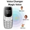 Small Mobile Phone With Bluetooth Dialer Magic Voice Low Radiation Call Recording 23 SIM GSM Unlock 4
