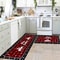 Christmas Decoration Plaid Christmas Tree Floor Mat, Absorbent Doormat For Kitchen, Live Room Sofa Floor Mat