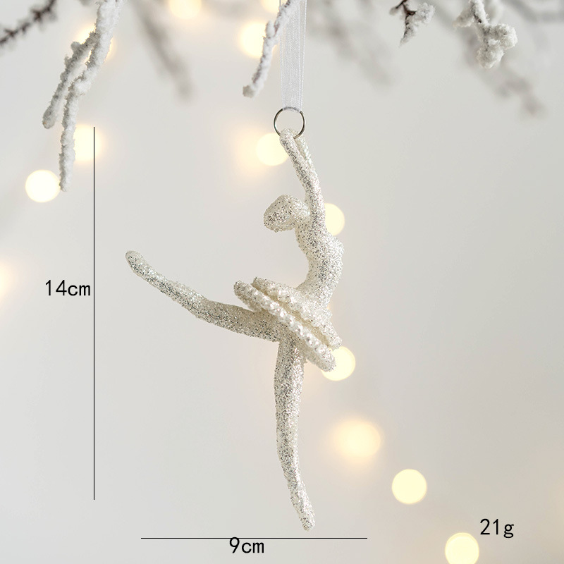 Merry Christmas Natal Ornament, Angel Girl Pentacle Pendant, Christmas Tree Hanging Pendant, Deer Christmas Decoration