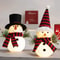 Christmas Luminous Snowman Decorative Toys Cute Dolls Birthday Gifts For Friends And Classmates Chi 0